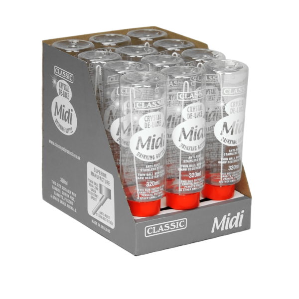 Trinkeflasche Crystal Deluxe Midi 320 ml