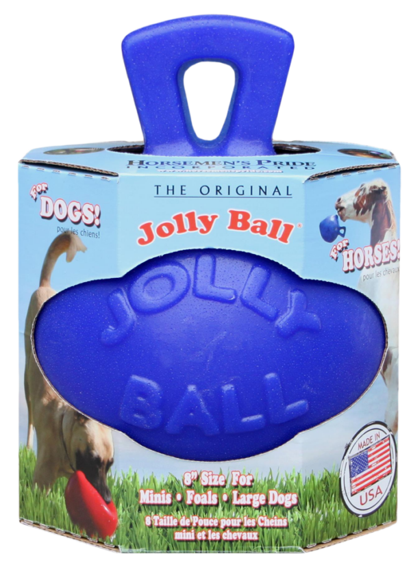 Jolly Ball 20cm Blau Pferd und Hund