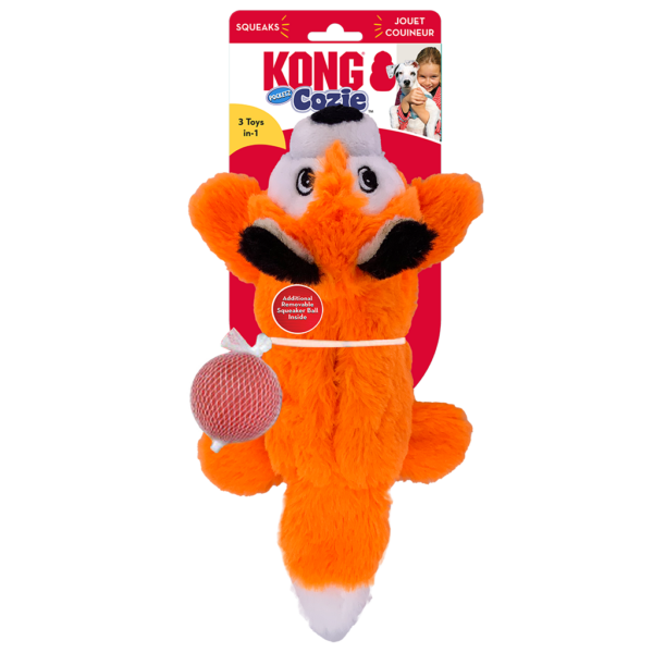 KONG Cozie Pocketz Fox Md