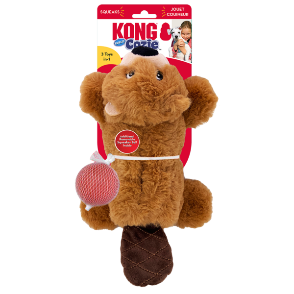 KONG Cozie Pocketz Beaver Md