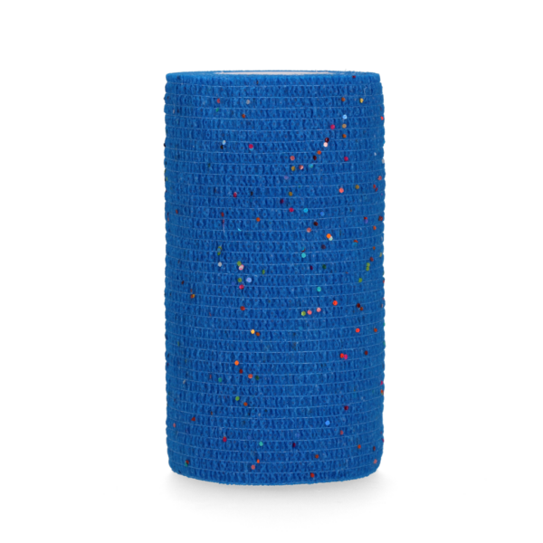 Bandage Animal Blau Glitter Profi Plus 10 cm