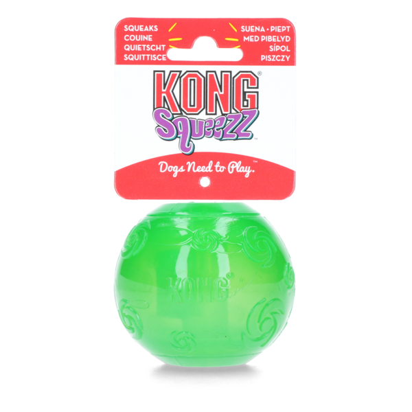 KONG Squeezz Ball Assorted Lg