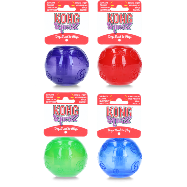 KONG Squeezz Ball Medium (Assort.) - immagine 2