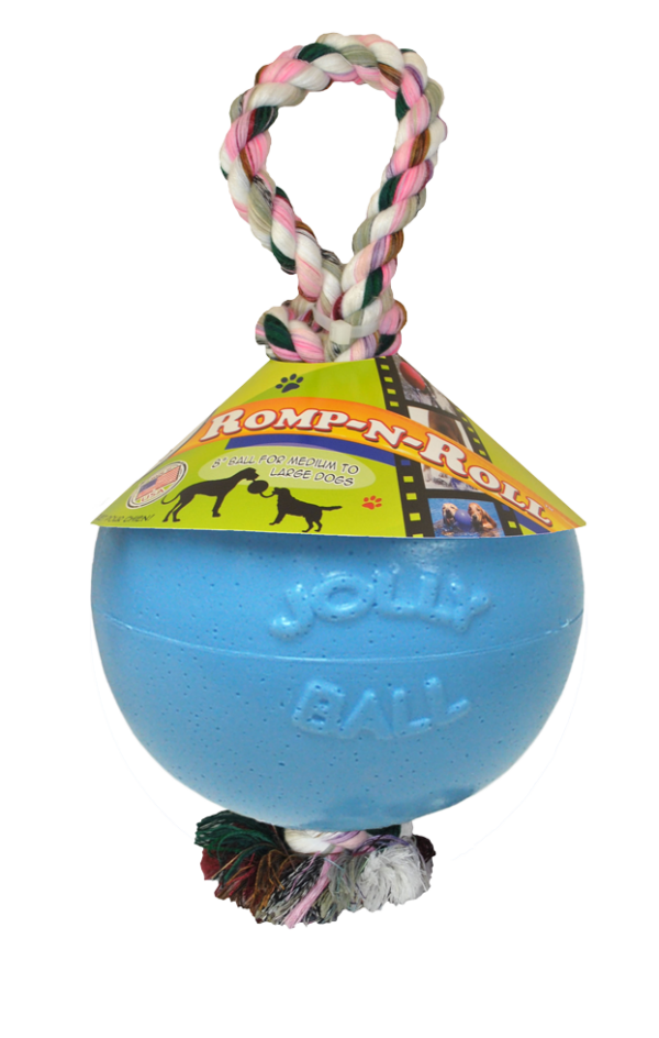 Jolly Ball Romp-n-Roll 10 cm Baby Blue (Blue Berry smell) - immagine 2