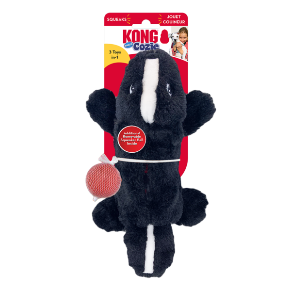 KONG Cozie Pocketz Skunk Sm