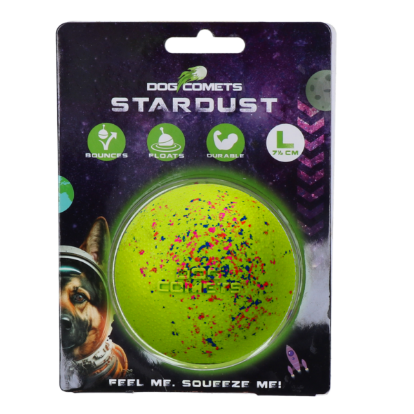 Dog Comets Ball Stardust Groen L