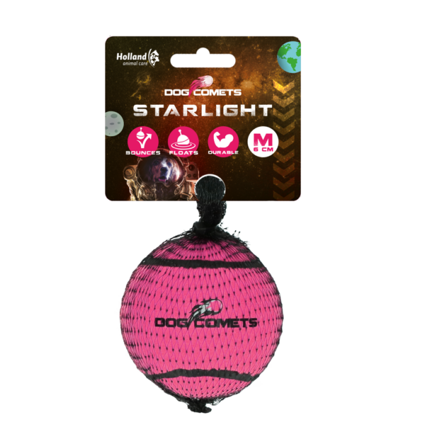 Dog comets Starlight Pink 1pc