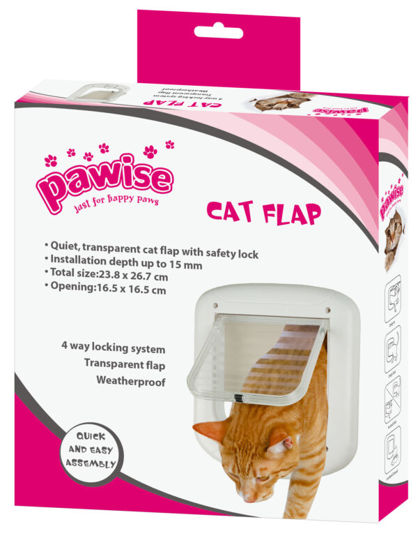 Pawise Cat Flap 23 cm x 26 cm - immagine 2