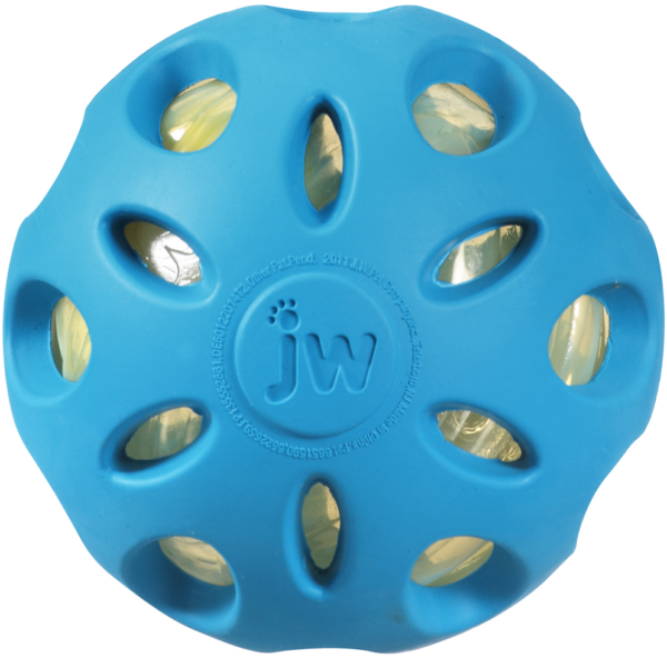 JW Crackle Heads Crackle Ball L 9,5 cm