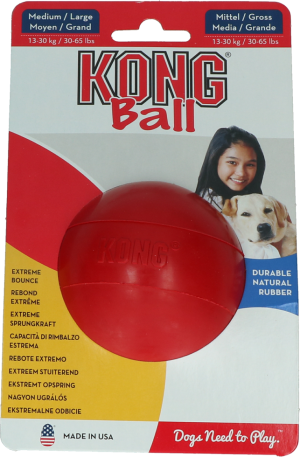 KONG Ball w/Hole M/L - Imagen 2