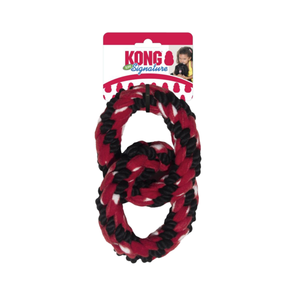 KONG Signature Rope Double Ring Tug