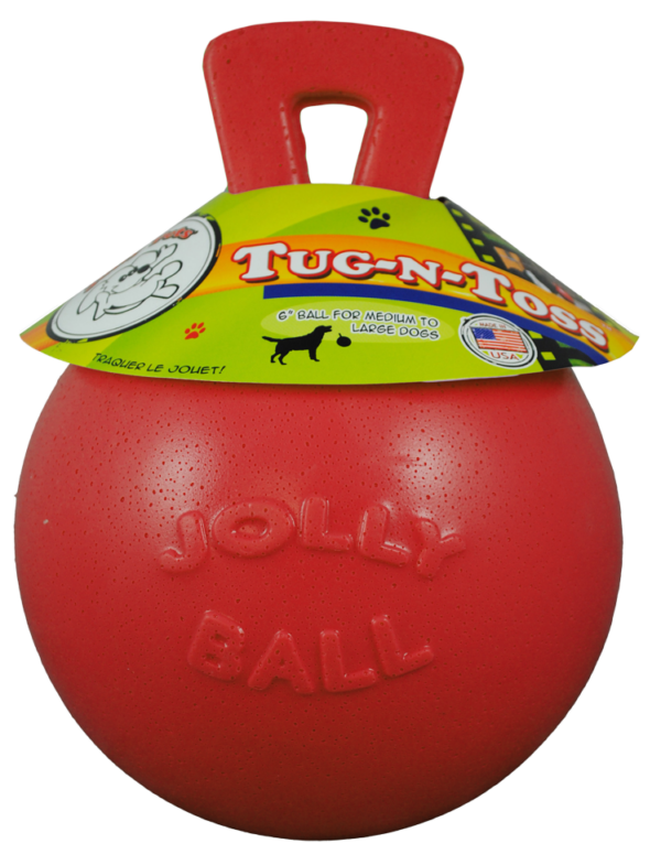 Jolly Tug-n-Toss 10 cm Red - Imagen 2