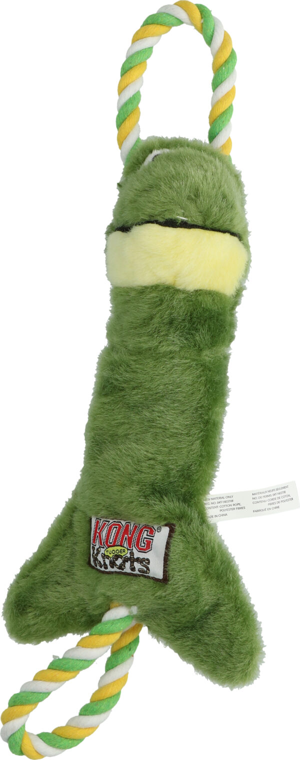 KONG Knots Tugger Frog Small/Medium - immagine 2