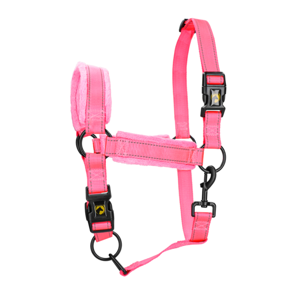 Excellent Horse Superior Halter L Cob Pink