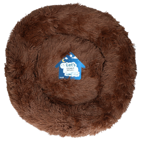 Let's Sleep Donut 60 cm Brown