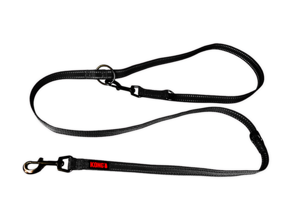 KONG Adjustable leash  M Black