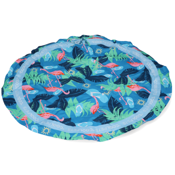 CoolPets Tropical Premium Cooling Mat Flamingo - Imagen 2