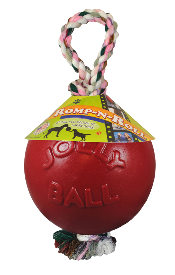 Jolly Ball Romp-n-Roll 10 cm Red - Imagen 2