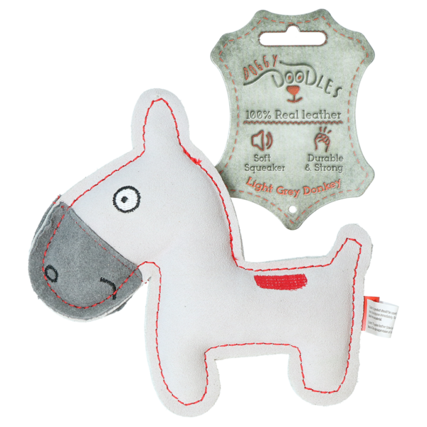 Doggy Doodles Donkey light grey