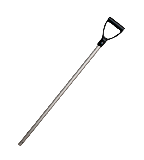 Shovel shaft Aluminium with Handle black - Imagen 2