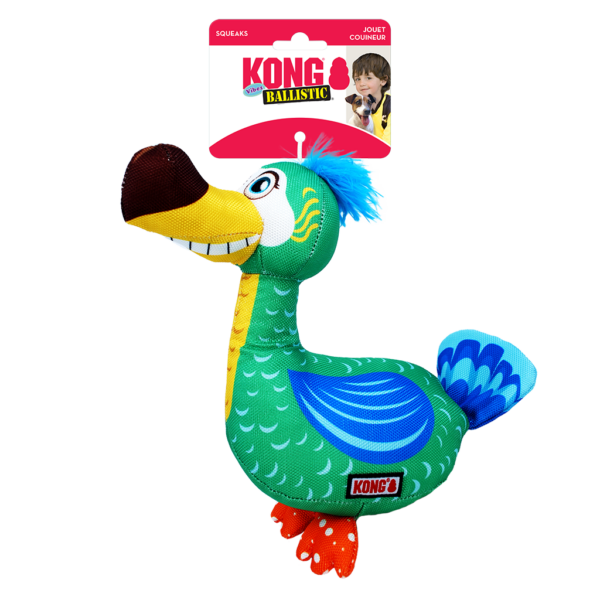 KONG Ballistic Vibez Birds Assorted Md/Lg